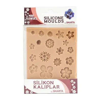 SMARTA SİLİKON KALIP MİNİK ÇİÇEKLER SK1013010