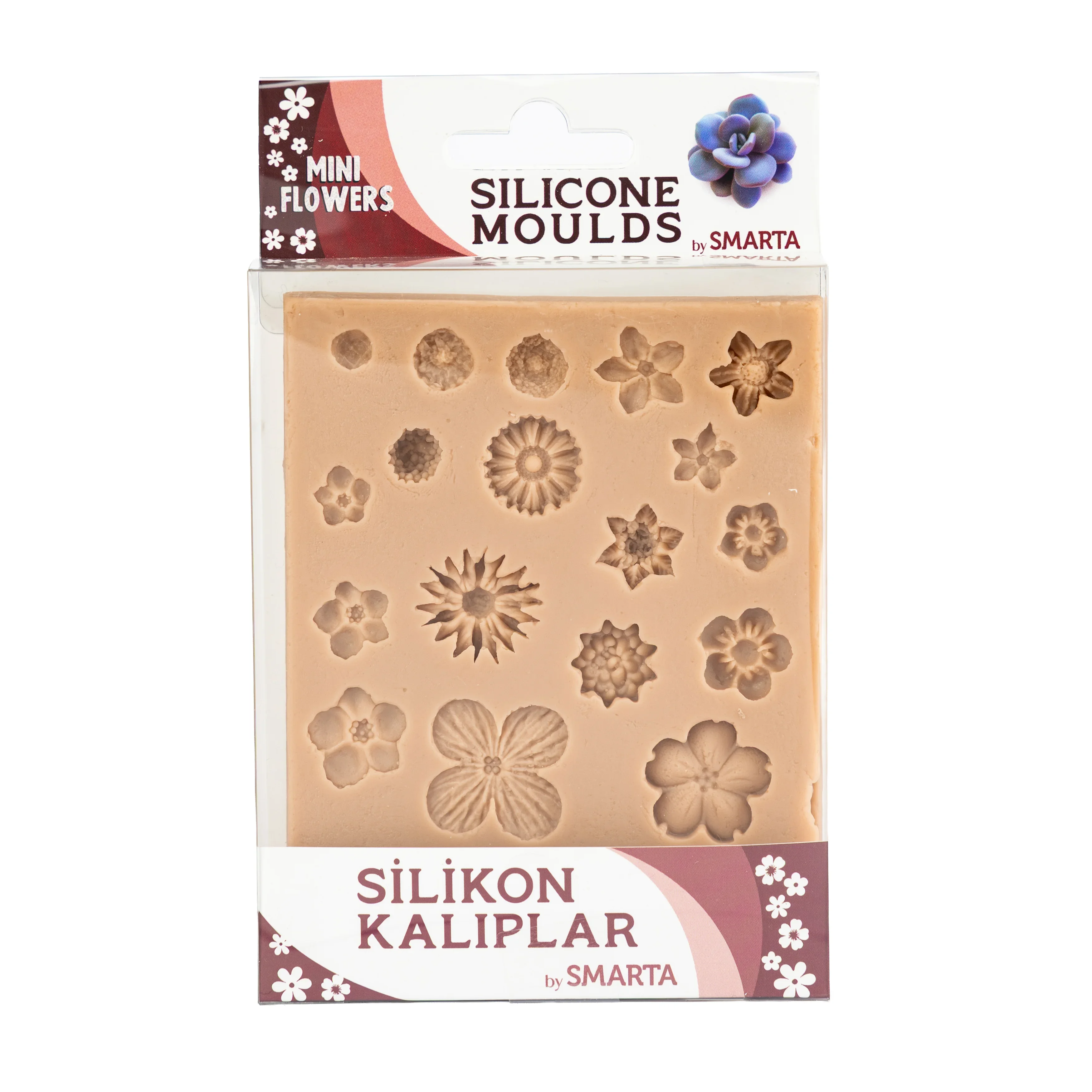 SMARTA SİLİKON KALIP MİNİK ÇİÇEKLER SK1013010