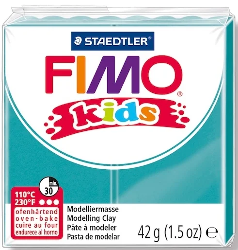FIMO KIDS MODELLEME KİLİ 42 GR TURKUAZ 8030-39 02