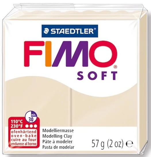 FIMO SOFT MODELLEME KİLİ 57 GR ÇÖL BEJİ 8020-70 07