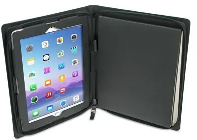 SCRIKSS HEDİYELİK SET SD 5001-1 PORTFÖY OXFORD SİYAH + TABLET KILIFI SİYAH + TOUCH PEN