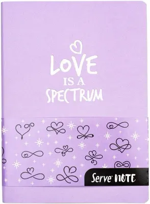 SERVE DEFTER NOT 15x21 ÇİZGİLİ LAVANTA SV-NTYK1521LA