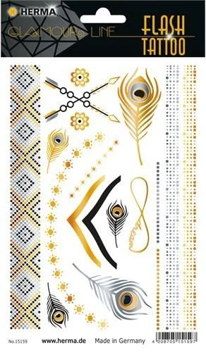 HERMA ETİKET TATTOO GLAMOUR LINE FLASH AKSESUARLAR 15159