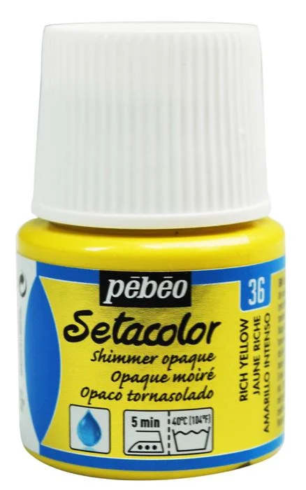 PEBEO KUMAŞ BOYASI SETACOLOR OPAQUE 45 ML 295*36 YD RICH YELLOW