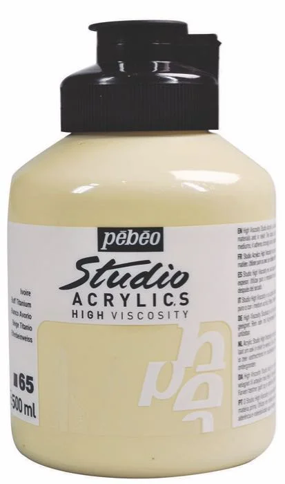 PEBEO AKRİLİK BOYA STUDIO 500 ML 171*65 BUFF TITANIUM