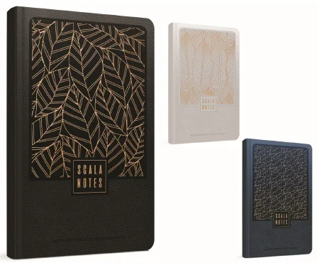 GIPTA DEFTER SCALA NOTES 13X21 İPLİK DİKİŞLİ SERT KAPAK 120 YP.DÜZ 3570