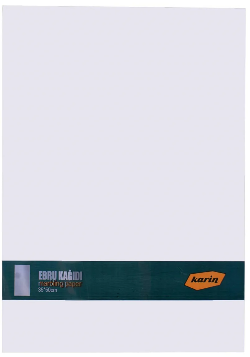 KARİN EBRU KAĞIDI BEYAZ (35X50CM) 90 GR. 100 AD. 6114001035