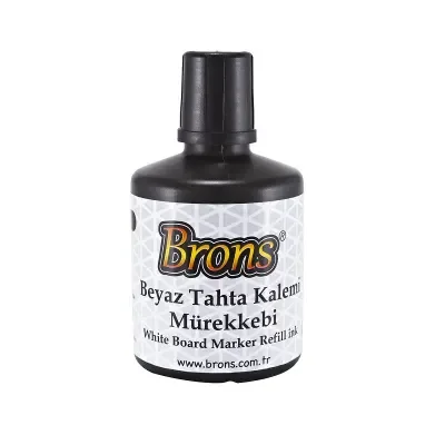 BRONS SİYAH TAHTA KALEMİ MÜREKKEBİ 100 cc BR-353