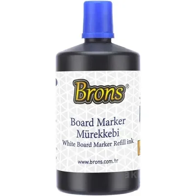 BRONS MAVİ TAHTA KALEMİ MÜREKKEBİ 250 cc BR-9151