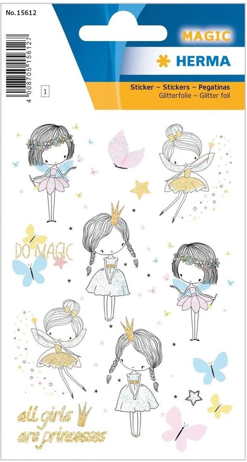 HERMA ETİKET MAGIC GLITTERY MASAL PRENSESİ 15612