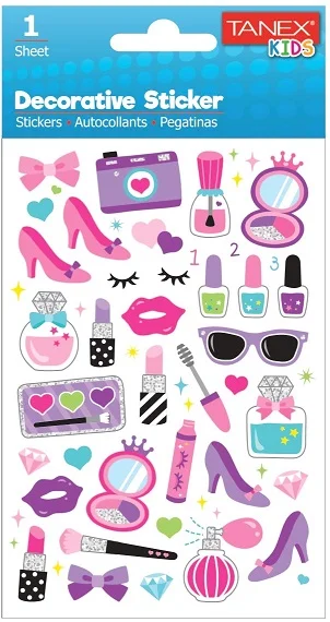 TANEX STICKER MAKYAJ SERİSİ 6 ADET TNX-25007