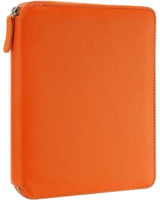 VJ DEFTER SOFIA ZIPPER FOLDER ORGANİZER 14.8x20 Cm. 120 Gr. 80 YP. ÇİZGİLİ TURUNCU 7623