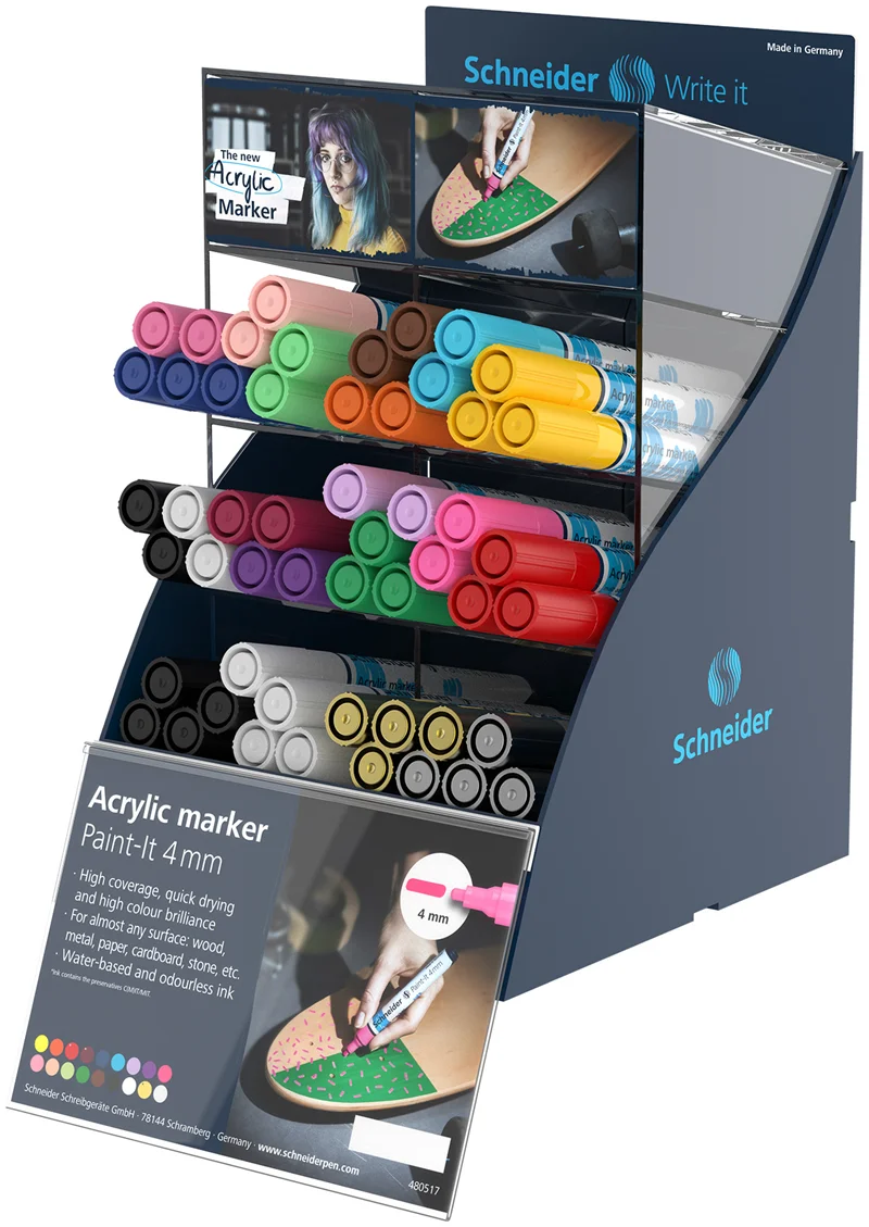 SCHNEIDER AKRİLİK MARKER 320 4.0 SIS DISPLAY SCM552