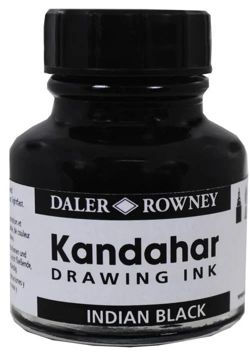 DALER ROWNEY KALİGRAFİ MÜREKKEBİ BLACK KANDAHAR 28 ML 144028028