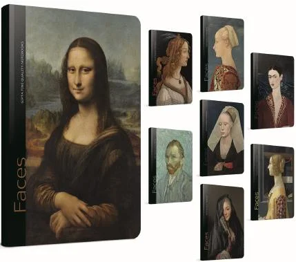 GIPTA DEFTER FACES 13x21 İPLİK DİKİŞLİ SERT KAPAK 120 YP. ÇİZGİLİ 5605