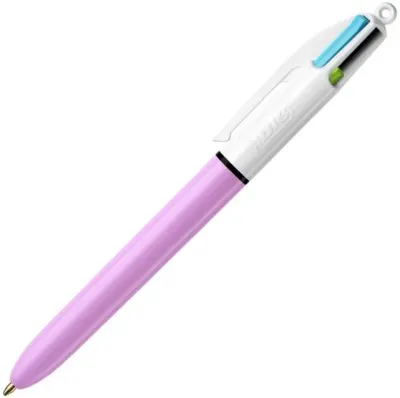 BIC TÜKENMEZ KALEM 4 RENK FUN 12 Lİ LİLA 503815