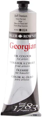 DALER ROWNEY YAĞLI BOYA GEORGIAN GOC SERİSİ 225 ML BUFF TITANIUM 111225024