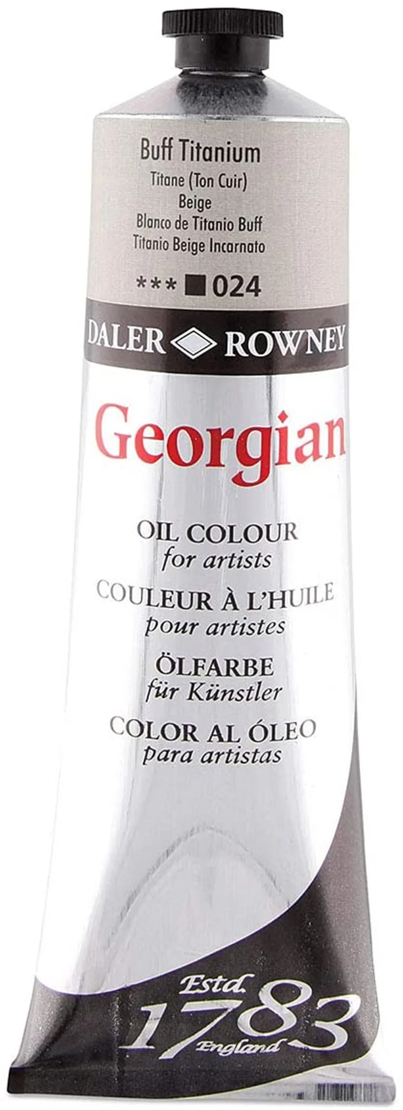 DALER ROWNEY YAĞLI BOYA GEORGIAN GOC SERİSİ 225 ML BUFF TITANIUM 111225024