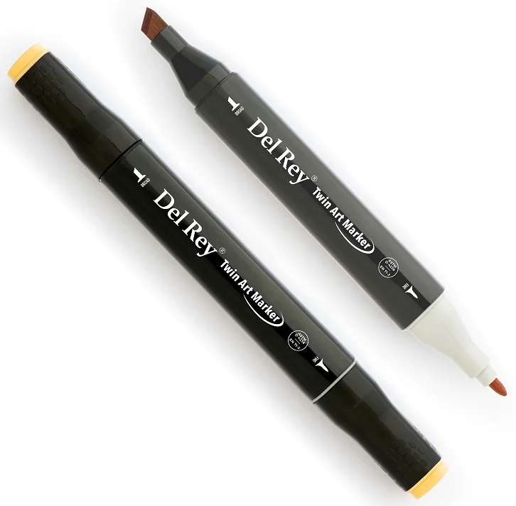 DEL REY GRAFİK MARKÖR TWIN MN-DR101 YELLOW OCHRE