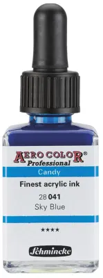 SCHMİNCKE AERO COLOR AKRİLİK MÜREKKEP 28 ML 041 CANDY COLORS SKY BLUE 28041023