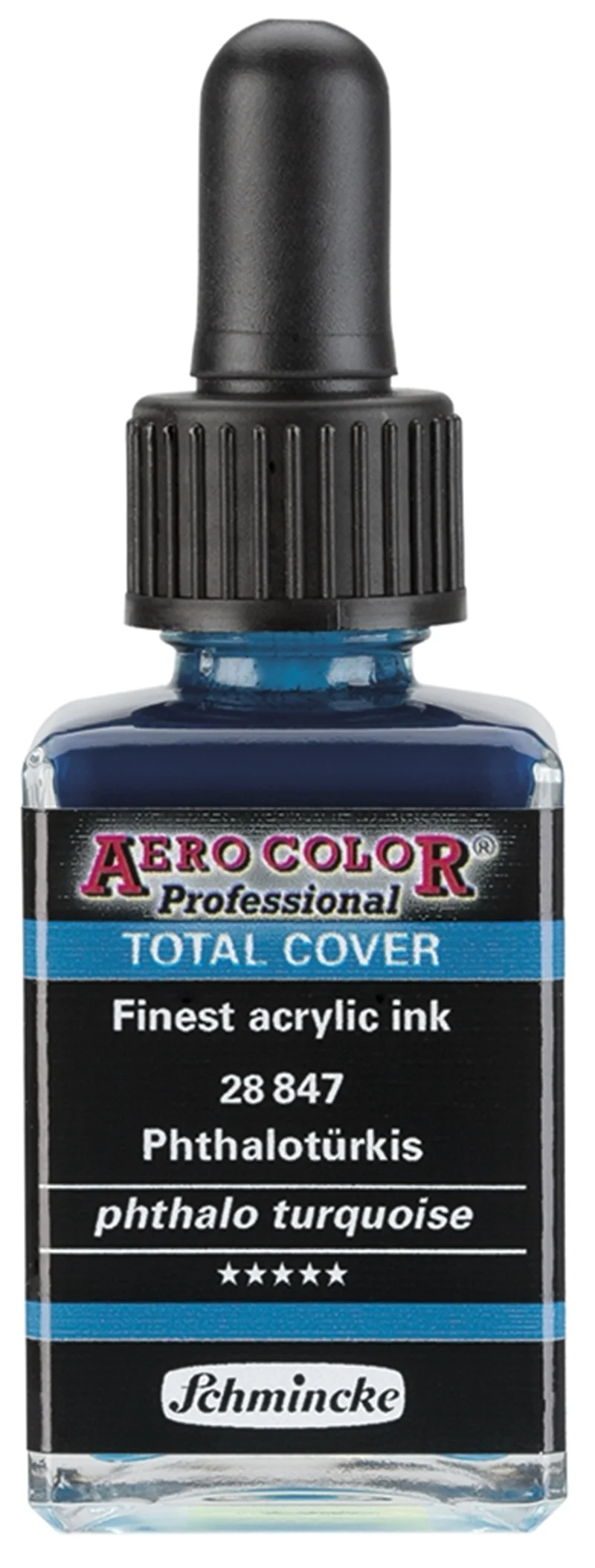 SCHMİNCKE AERO COLOR AKRİLİK MÜREKKEP 28 ML 847 PHTHALO TURQUOİSE 28847023