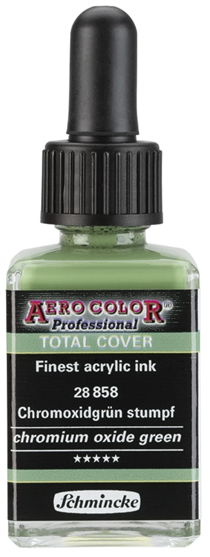 SCHMİNCKE AERO COLOR AKRİLİK MÜREKKEP 28 ML 858 CHROMİUM OXİDE GREEN 28858023