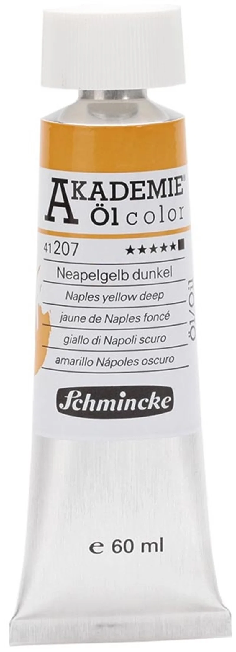 SCHMİNCKE AKADEMİE ÖL COLOR YAĞLI BOYA 60 ML SERİ 1 207 NAPLES YELLOW DEEP 41207011