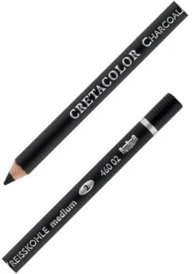 CRETACOLOR CHARCOAL PENCİL MEDIUM KÖMÜR KALEM 46002