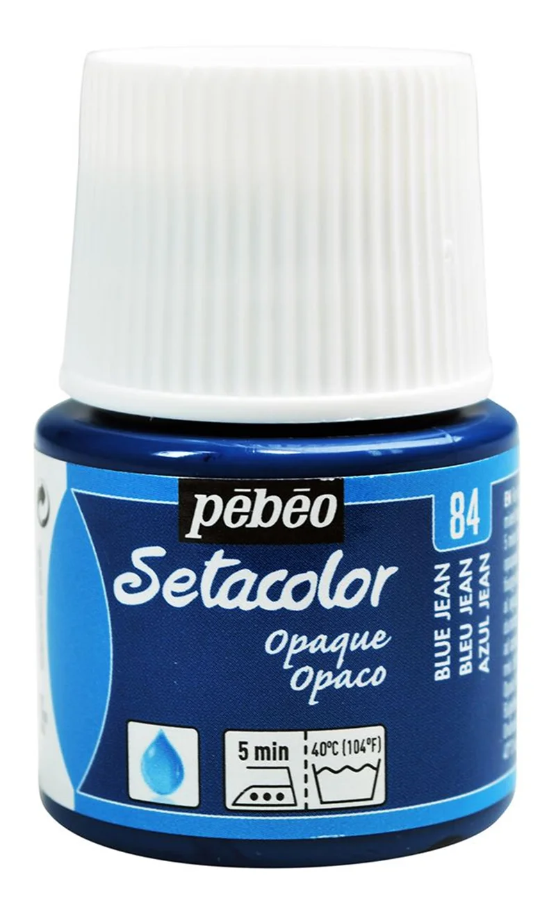 PEBEO KUMAŞ BOYASI SETACOLOR OPAQUE 45 ML 295*84 BLUE JEAN