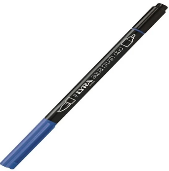 LYRA KEÇELİ KALEM AQUA BRUSH DUO FIRÇA UÇLU DEEP TURQUOISE L6520053