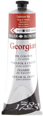 DALER ROWNEY YAĞLI BOYA GEORGIAN GOC SERİSİ 225 ML CAD RED HUE 111225502