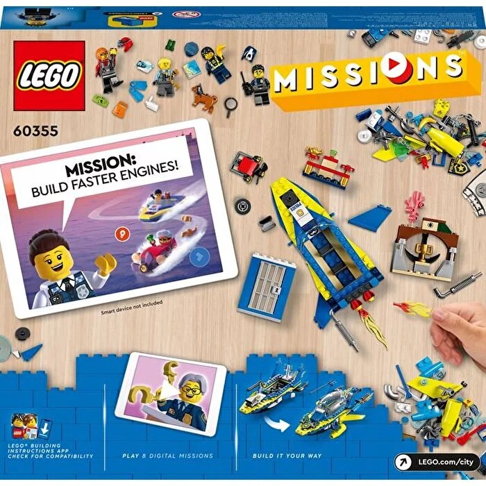 ADORE LEGO WATER POLICE DETECTİVE MISSIONS ADR-LSC60355