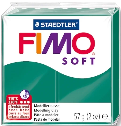 FIMO SOFT MODELLEME KİLİ 57 GR ZÜMRÜT YEŞİLİ 8020-56 07