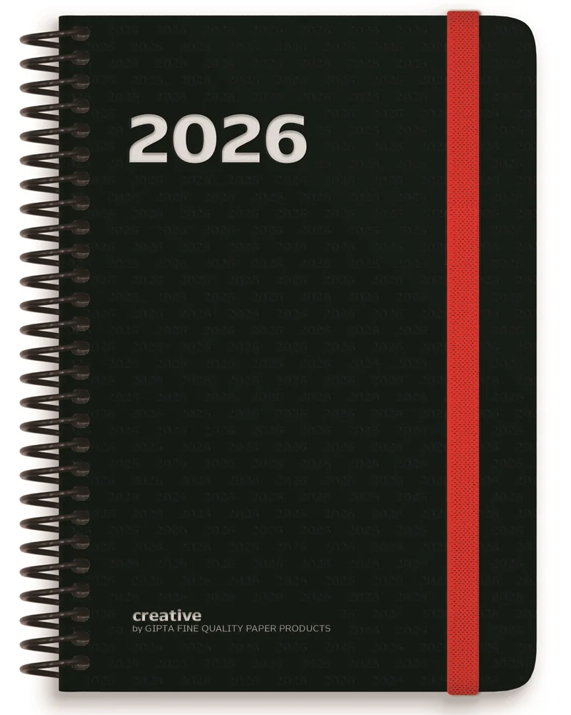 GIPTA AJANDA CREATIVE DIARY 17x24 SPİRALLİ SERT KAPAK 409-CTK