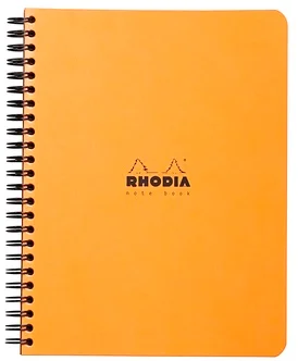 RHODIA DEFTER BASIC SPİRALLİ A5+ 80 GR 80 YP DOT TURUNCU RD193448