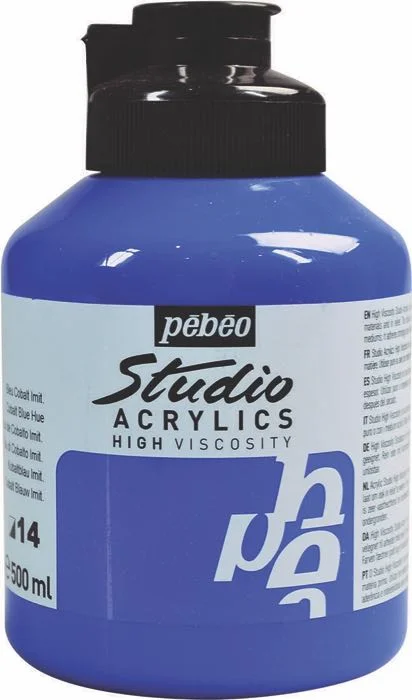PEBEO AKRİLİK BOYA STUDIO 500 ML 171*14 COBALT BLUE
