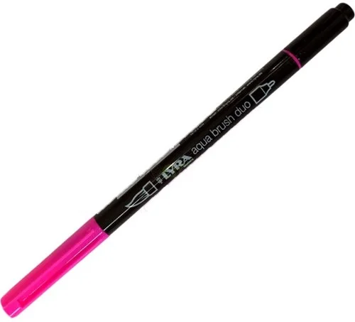 LYRA KEÇELİ KALEM AQUA BRUSH DUO FIRÇA UÇLU PINK MADDLER LAKE L6520029