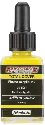 SCHMİNCKE AERO COLOR AKRİLİK MÜREKKEP 28 ML 821 BRİLLİANT YELLOW 28821023