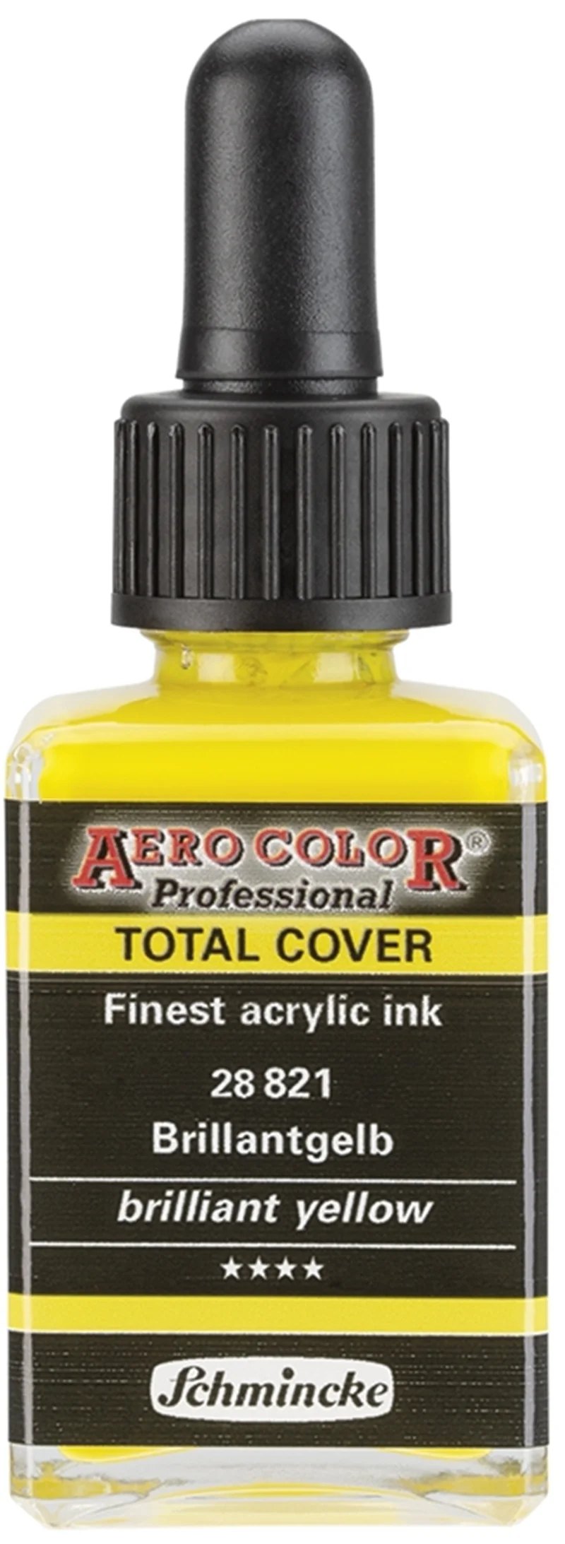 SCHMİNCKE AERO COLOR AKRİLİK MÜREKKEP 28 ML 821 BRİLLİANT YELLOW 28821023