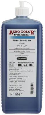 SCHMİNCKE AERO COLOR AKRİLİK MÜREKKEP 1000 ML 405 PRİMARY BLUE CYAN 28405029