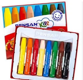 PENSAN KİDZ PASTEL BOYA 98063 KARTON KUTU  8 RENK