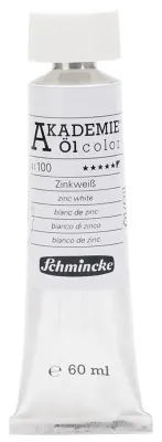 SCHMİNCKE AKADEMİE ÖL COLOR YAĞLI BOYA 60 ML SERİ 1 100 ZİNC WHİTE 41100011