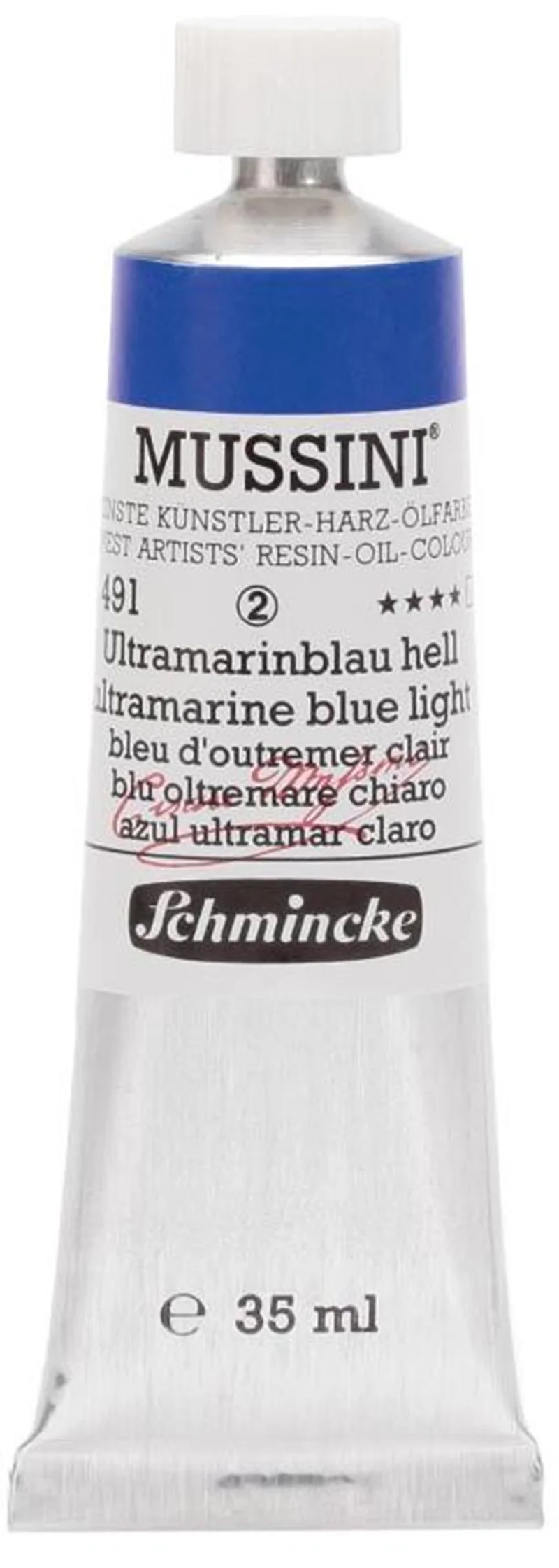 SCHMİNCKE MUSSİNİ ARTİST YAĞLI BOYA 35 ML SERİ 2 491 ULTRAMARİNE BLUE LİGHT 10491009