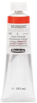 SCHMİNCKE MUSSİNİ ARTİST YAĞLI BOYA 150 ML SERİ 3 239 TRANSLUCENT ORANGE 10239019
