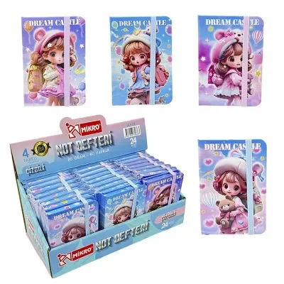 MİKRO NOT DEFTERİ A7-13 A7 DREAM CASTLE 80 YP