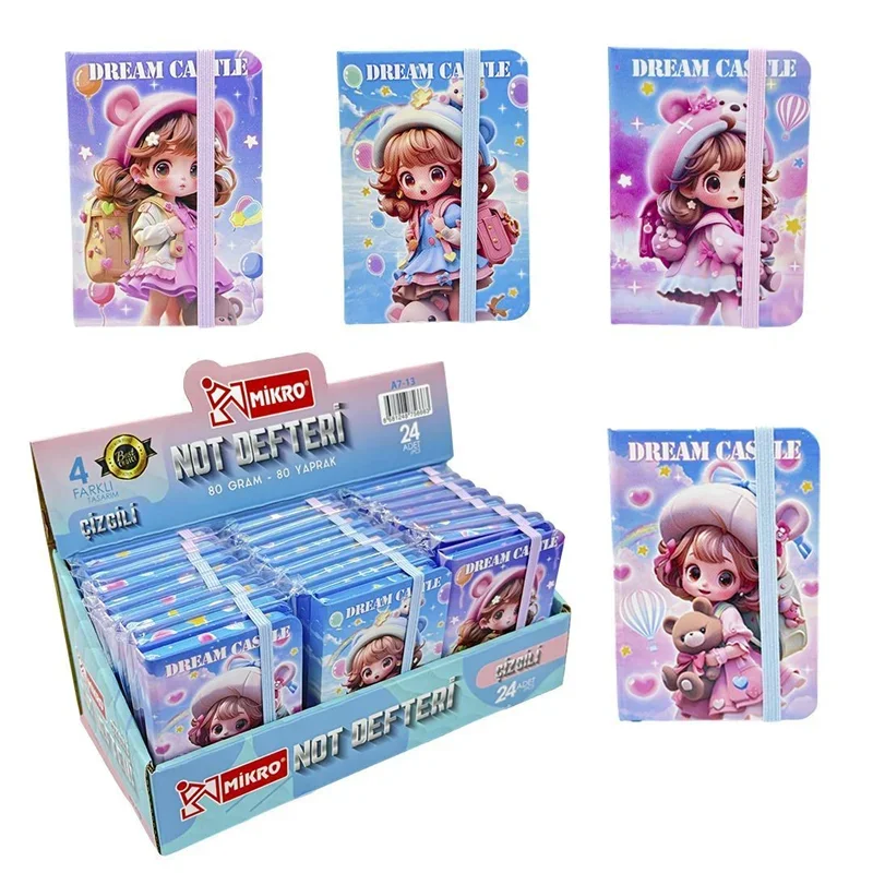 MİKRO NOT DEFTERİ A7-13 A7 DREAM CASTLE 80 YP