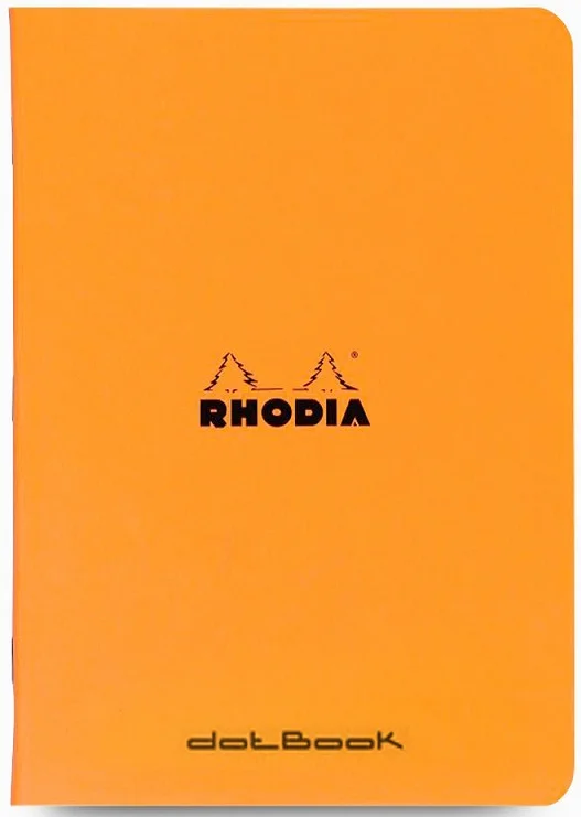 RHODIA DEFTER BASIC DİKİŞLİ A5 80 GR 48 YP DOT TURUNCU RD191190