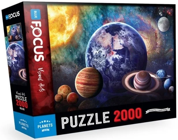 BLUE FOCUS PUZZLE 2000 PARÇA PLANETS ( GEZEGENLER ) BF343