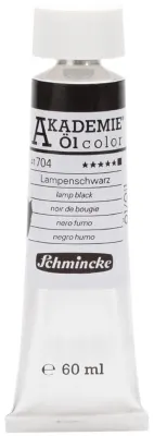 SCHMİNCKE AKADEMİE ÖL COLOR YAĞLI BOYA 60 ML SERİ 1 704 LAMP BLACK 41704011
