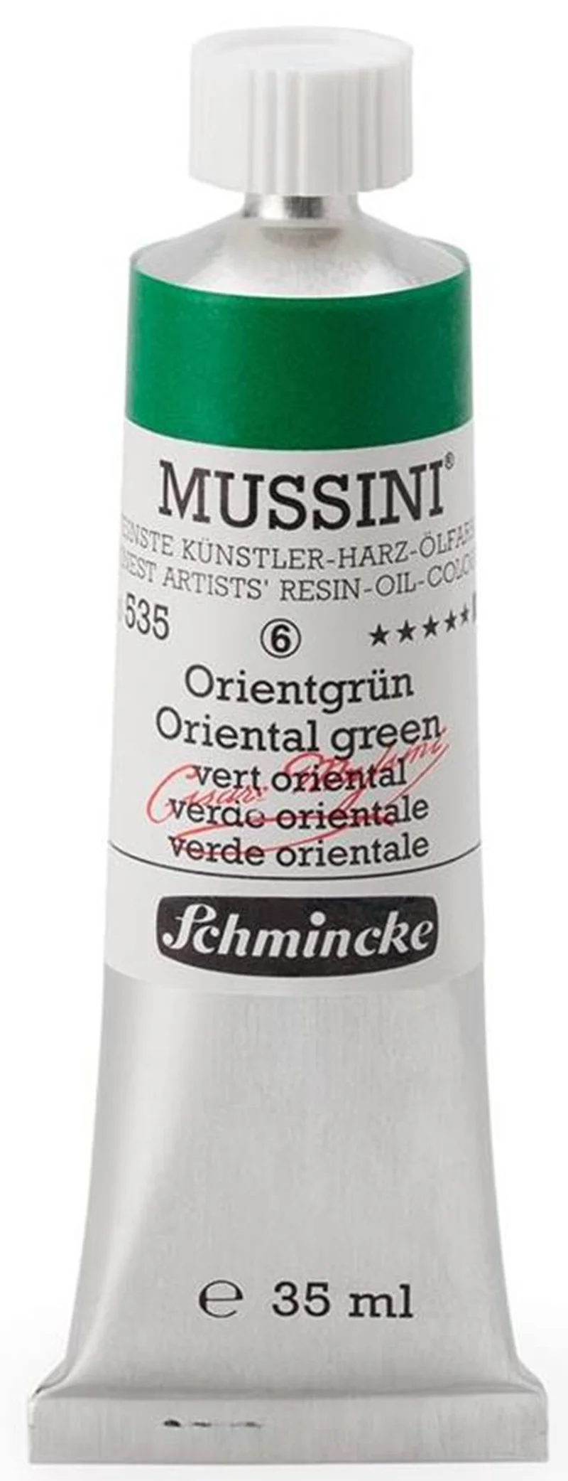 SCHMİNCKE MUSSİNİ ARTİST YAĞLI BOYA 35 ML SERİ 6 535 ORİENTAL GREEN 10535009